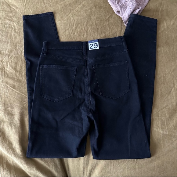 GAP Sky High True Skinny Black 8 / 29 Tall - Picture 4 of 4